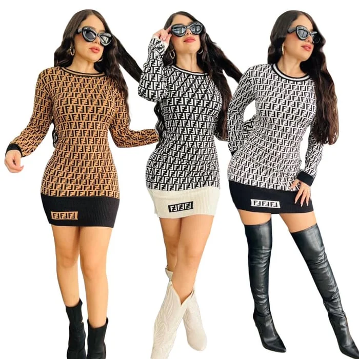 Fendi Sweater Dresses