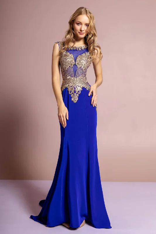 Sleeveless Long Prom Dress Formal Train Sale