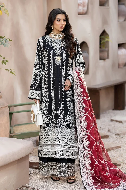 Black White Lawn Formal Wear Suit