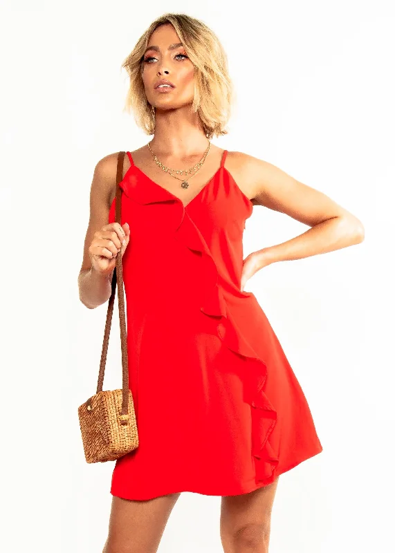 Fiorella Dress - Red