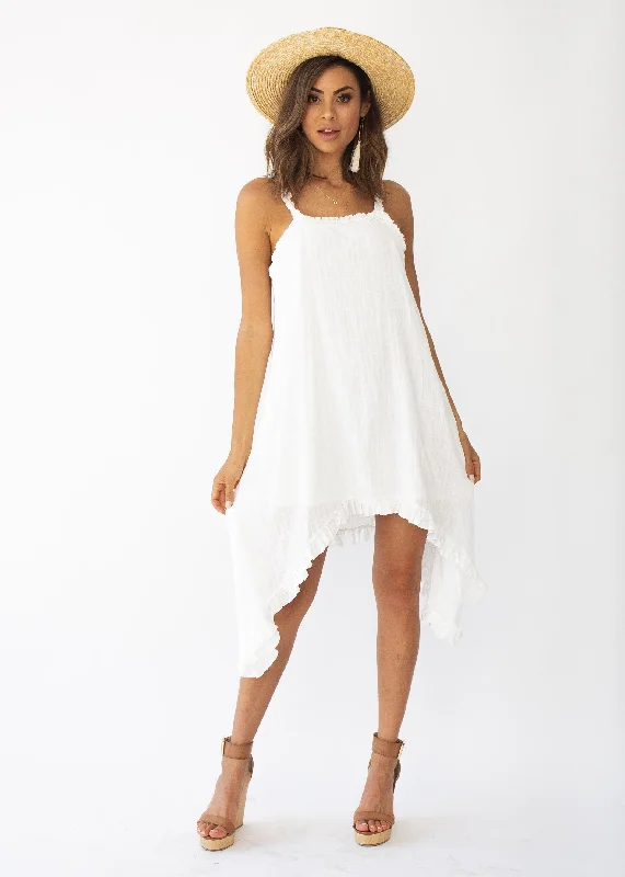 Follow Your Heart Dress - White