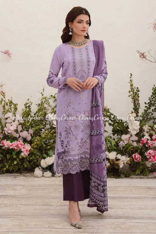 Lilac Lawn 3PC Suit