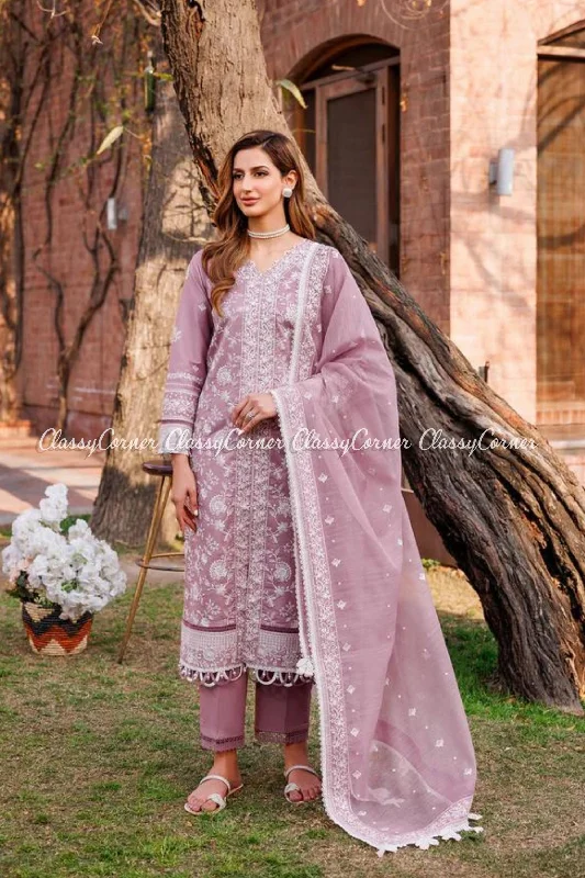 Lilac Lawn Formal Salwar Kameez