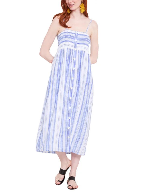 ROBERTA ROLLER RABBIT Women's Blue Montauk Kirsten Dress $188 NEW