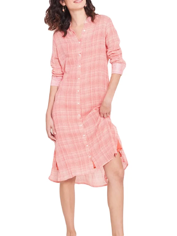 ROBERTA ROLLER RABBIT Women's Red Shelter Island Helina Dress $168 NEW