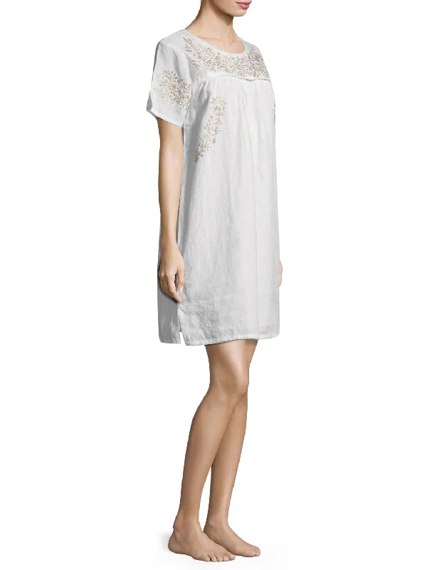 ROBERTA ROLLER RABBIT Women's White Vivian Dress $225 NEW