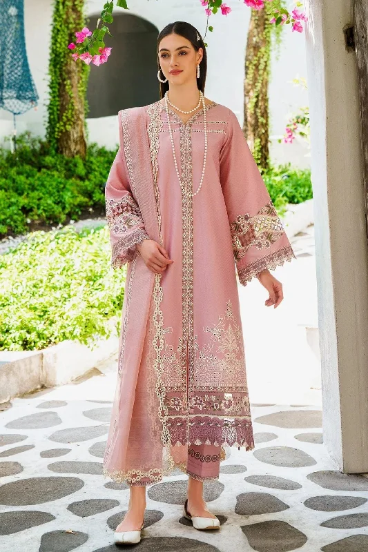 Tea Pink Formal Wear Lawn Suit