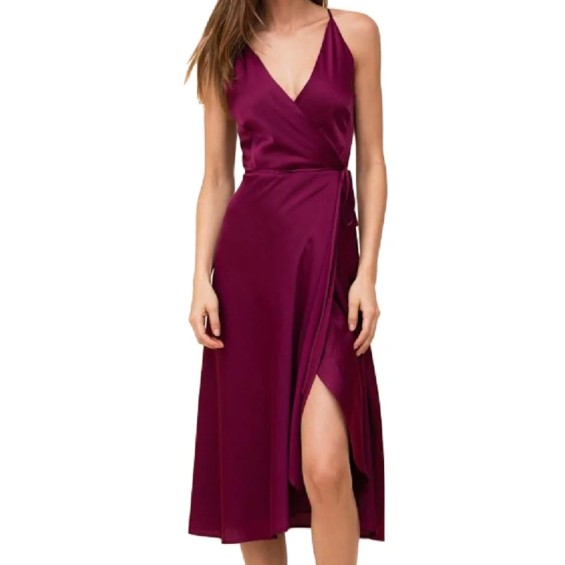 YUMI KIM Women's Burgundy City lights Dress #DR16234 XS NWT