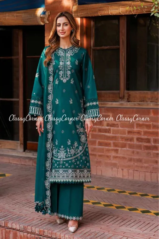 Zinc Lawn Embroidered 3PC Suit