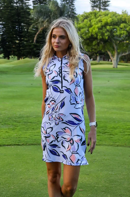 CA Funky Golf Dress | Lilac Floral