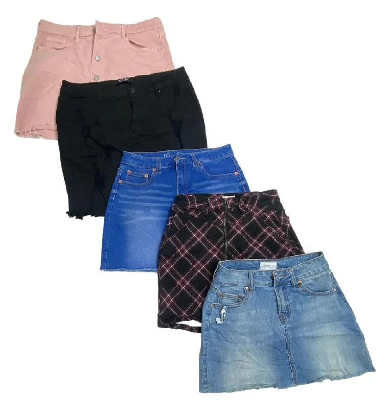 Ana Denim Mini Skirts 50 pcs 33 lbs A1107541-21