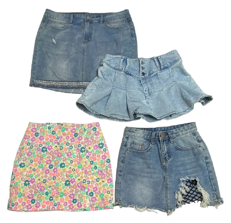 Ana Denim Mini Skirts 66 pcs 44 lbs C1030538-21