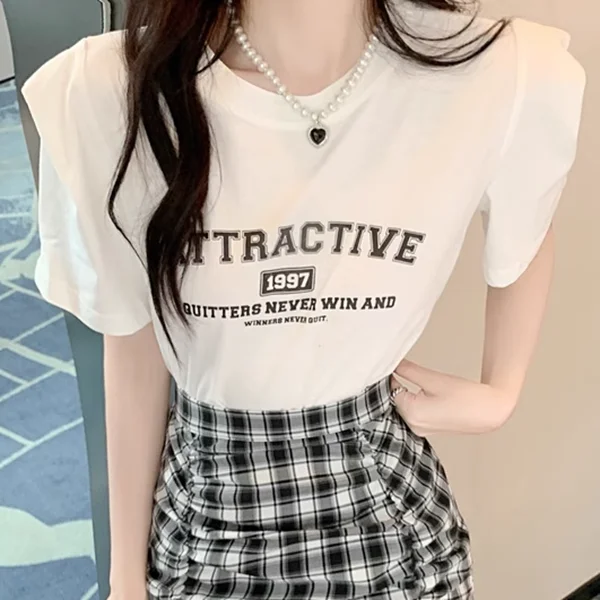 White T-Shirt (No Skirt)