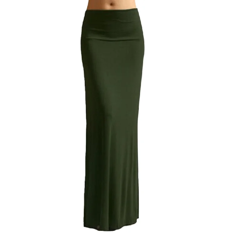 Women's Plus Size Floor-Length Maxi Mermaid Long Bodycon Maxi Skirt