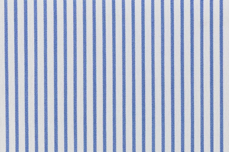 Flex Light Blue Pencil Stripe Stretch Pop Shirting